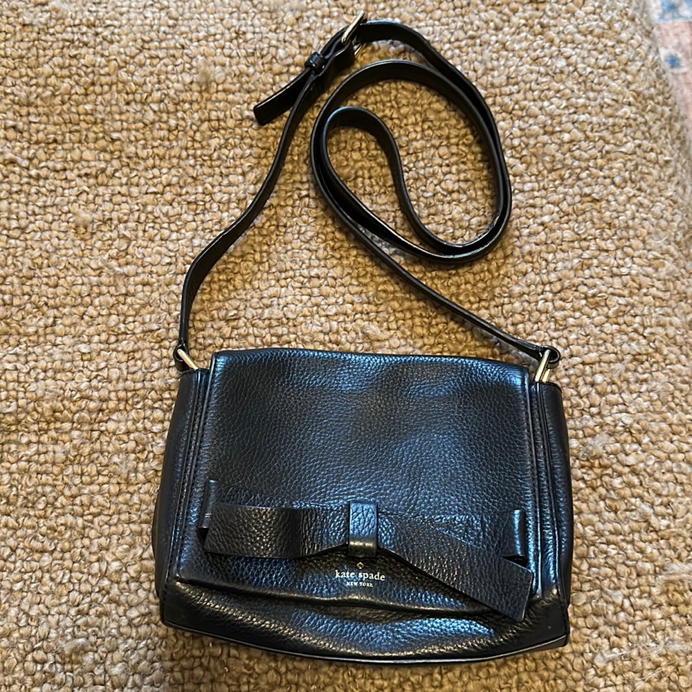 Kate Spade Black Crossbody Purse Bag